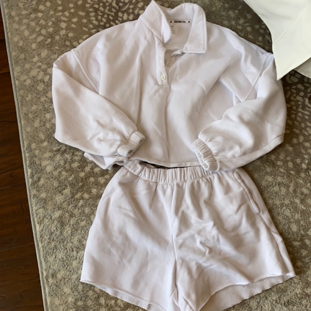 Gently loved Aerie sweat set!